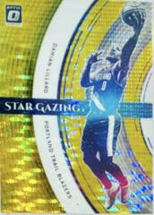 Damian Lillard [Gold] Basketball Cards 2021 Panini Donruss Optic Star Gazing Prices