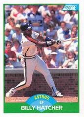 Billy Hatcher #61 Baseball Cards 1989 Score Prices