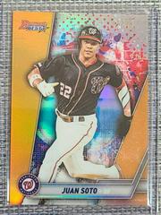 Juan Soto [Orange Refractor] #59 Baseball Cards 2019 Bowman's Best Prices