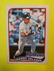 Randy Velarde Baseball Cards 1989 Topps Prices