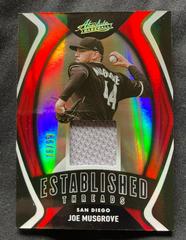 Joe Musgrove [Spectrum Red] Baseball Cards 2022 Panini Absolute Established Threads Prices