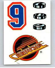 Vancouver Canucks #24 Hockey Cards 1987 Topps Stickers Prices