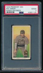 Joe Tinker [Hands on Knees] #NNO Baseball Cards 1909 T206 Piedmont 350 Prices
