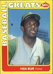 Vida Blue #10 Baseball Cards 1991 Swell Greats Prices