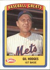 Gil Hodges Baseball Cards 1990 Swell Greats Prices