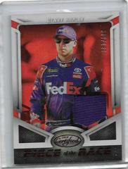 Denny Hamlin [Red] #POTR-DH Racing Cards 2018 Panini Certified Racing Nascar Piece of the Race Relics Prices
