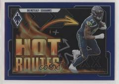 DK Metcalf [Blue] Football Cards 2021 Panini Phoenix Hot Routes Prices