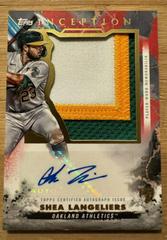 Shea Langeliers [Red] #IAJP-SL Baseball Cards 2023 Topps Inception Autograph Jumbo Patch Prices