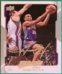 Grant Hill Super Script 1/1 Basketball Cards 2008 Upper Deck MVP Prices