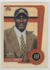 James Posey [Refractor] Basketball Cards 1999 Topps Chrome Prices