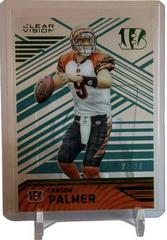 Carson Palmer [Emerald] Football Cards 2016 Panini Clear Vision Prices