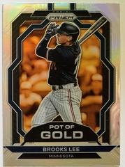 Brooks Lee [Silver] #PG6 Baseball Cards 2023 Panini Prizm Pot of Gold Prices
