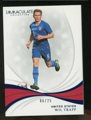 Wil Trapp [Sapphire] Soccer Cards 2018 Panini Immaculate Prices