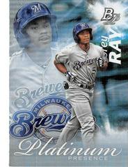 Corey Ray #PP-CR Baseball Cards 2017 Bowman Platinum Presence Prices