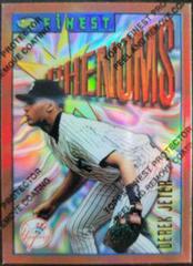 Derek Jeter [Refractor w/ Coating] #92 Baseball Cards 1996 Finest Prices