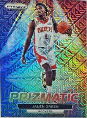 Jalen Green [Mojo] #23 Basketball Cards 2022 Panini Prizm Prizmatic Prices