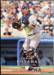 Jorge Posada Baseball Cards 2008 Upper Deck First Edition Prices