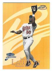 Matt Lawton [24KT Gold] #57TG Baseball Cards 1999 Fleer Brilliants Prices