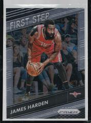 James Harden #10 Basketball Cards 2016 Panini Prizm First Step Prices