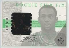 Trenton Hassell Rookie Film #99 Basketball Cards 2001 SP Authentic Prices