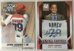 Jose Abreu [Signature] #93 Baseball Cards 2013 Panini Elite Extra Edition Prices