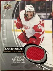 Chase Pearson [Jersey] #RR-7 Hockey Cards 2022 Upper Deck Trilogy Rookie Renditions Prices