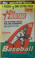 Blaster Box Baseball Cards 2007 Topps Heritage Prices