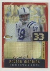 Peyton Manning #FM33 Football Cards 2005 Topps Finest Manning Moments Prices