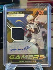 Mike Williams [Gold] #GA-MW Football Cards 2022 Panini XR Gamers Autographs Prices