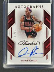 Dennis Rodman #41 Basketball Cards 2022 Panini Flawless Autograph Prices