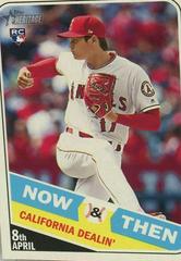 Shohei Ohtani #NT-11 Baseball Cards 2018 Topps Heritage Now & Then Prices
