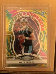 Matt Corral Football Cards 2022 Panini Certified Stunners Prices