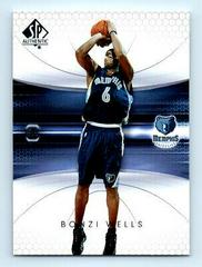 Bonzi Wells Basketball Cards 2004 SP Authentic Prices