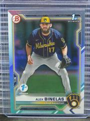 Alex Binelas [Sky Blue Foil] #BD-79 Baseball Cards 2021 Bowman Draft 1st Edition Prices