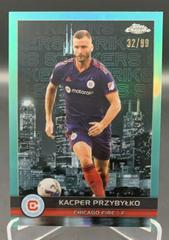 Kacper Przyby_ko [Aqua] #BCS-20 Soccer Cards 2023 Topps Chrome MLS Big City Strikers Prices