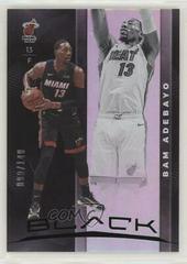 Bam Adebayo #33 Basketball Cards 2019 Panini Black Prices