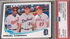 Miguel Cabrera [Horizontal] #US218 Baseball Cards 2013 Topps Update Prices