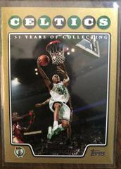 Paul Pierce Gold Basketball Cards 2008 Topps Prices