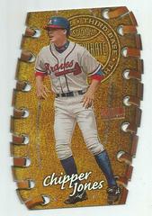 Chipper Jones [Luminous] #T13B Baseball Cards 1998 Stadium Club Triumvirate Prices