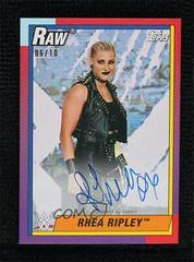 Rhea Ripley [Red] Wrestling Cards 2021 Topps Heritage WWE Autographs Prices