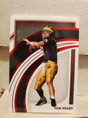 Tom Brady [Ruby] Football Cards 2022 Panini Immaculate Collegiate Prices
