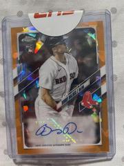 Bobby Dalbec [Orange] Baseball Cards 2021 Topps Chrome Update Sapphire Rookie Autographs Prices