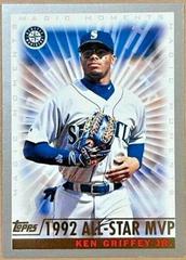 Ken Griffey Jr. [Magic Moments 1992 A. S. MVP] Baseball Cards 2000 Topps Prices