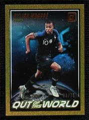 Kylian Mbappe [Gold] Soccer Cards 2018 Panini Donruss Out of This World Prices