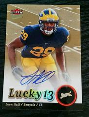 Leon Hall [Autograph] #208 Football Cards 2007 Ultra Prices