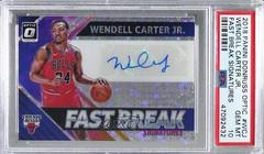 Wendell Carter Jr. #WCJ Basketball Cards 2018 Panini Donruss Optic Fast Break Signatures Prices