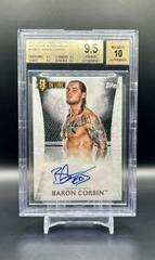 Baron Corbin Wrestling Cards 2015 Topps WWE Undisputed NXT In Line Autographs Prices