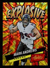 Mark Andrews [Gold] Football Cards 2022 Panini Absolute Explosive Prices