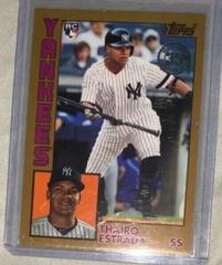 Thairo Estrada [Gold] #84-22 Baseball Cards 2019 Topps Update 1984 Baseball Prices