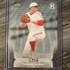 Tanner Burns Baseball Cards 2020 Leaf Draft Prices